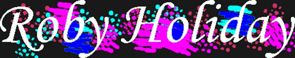 ROBY HOLIDAY Logo